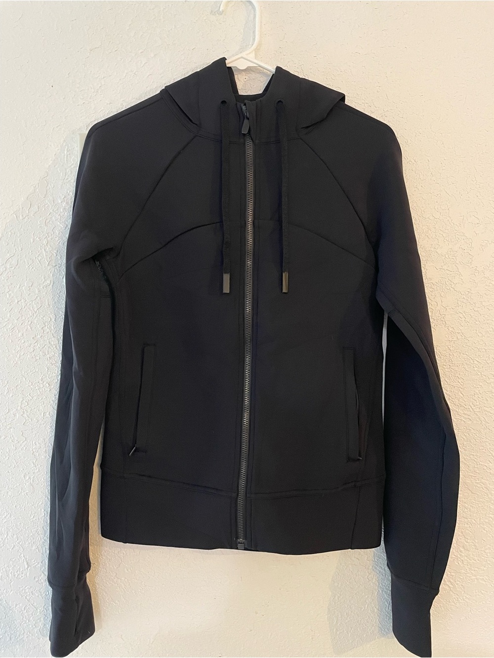 Lululemon Navy Scuba Hooded Zip Jacket